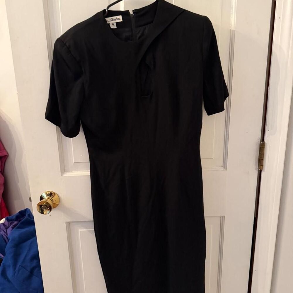 Ann-taylor Women's Black Dress